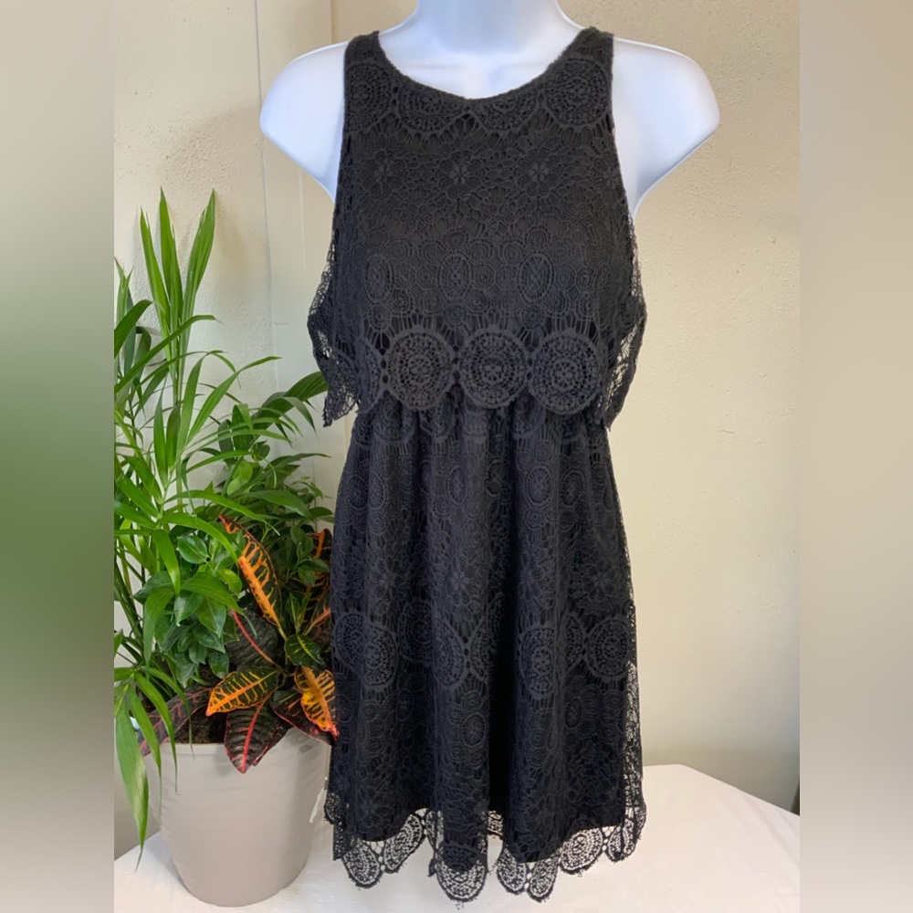 Bongo Black Lace Dress,